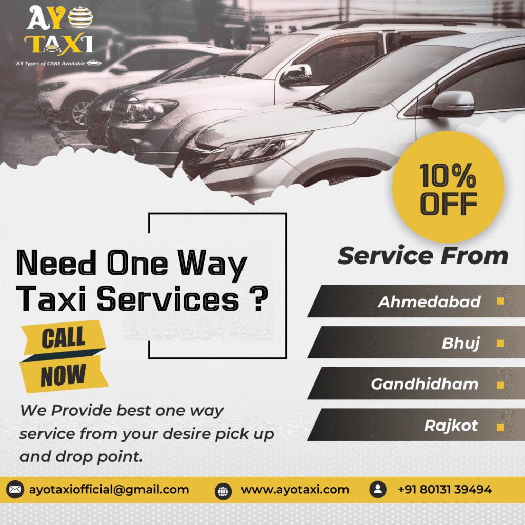 Taxi from Bhuj Airport