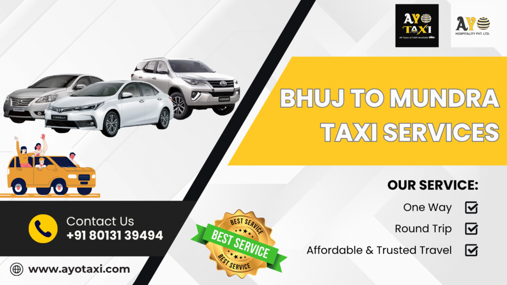 Bhuj to Mundra Taxi Services Affordable Trusted Travel